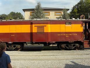 Excursion Train Generator Car