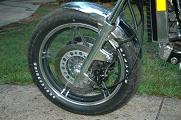 Magna 750 Left Side Front Wheel