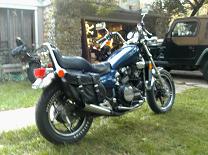 Magna 750 Right Side Rear