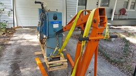 Nick's New To Him Enco Lathe Unloaded