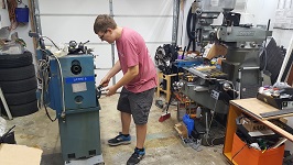 Nick's Inspects His New To Him Enco Lathe